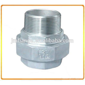 ASTM 304 Acero inoxidable Hilo recto NPT Unión M / F (CU MF)